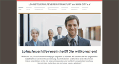 Desktop Screenshot of lohnsteuer-frankfurt.de